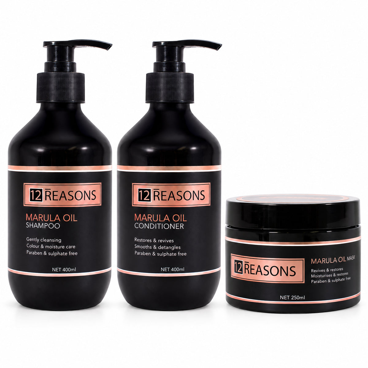 12Reasons Marula Oil Trio 400ml