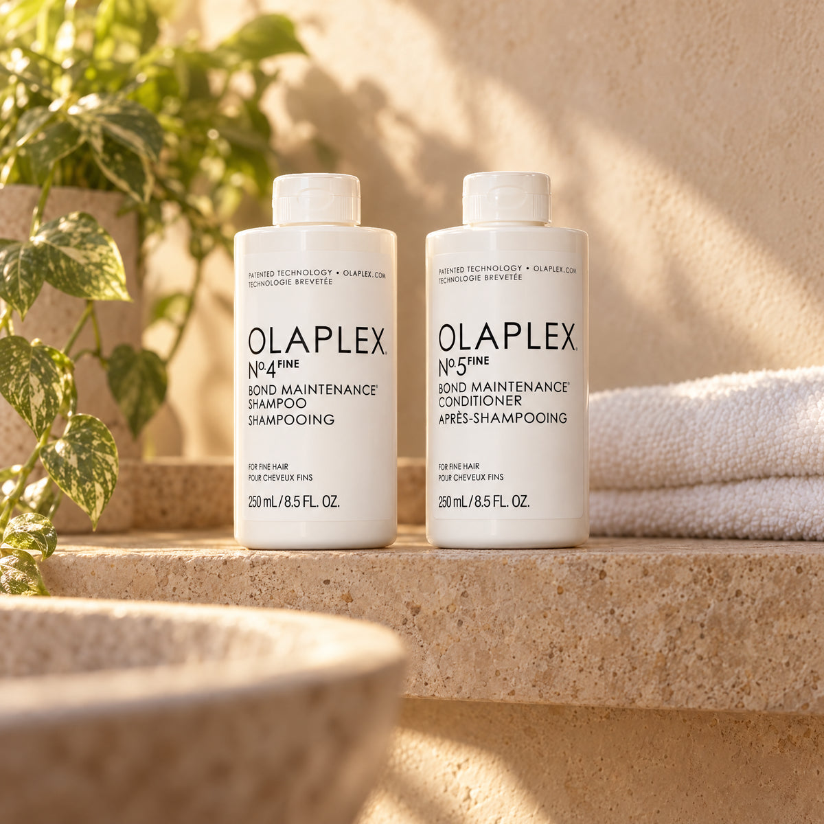 Olaplex No.4 + No.5 Fine Hair Duo 250ml