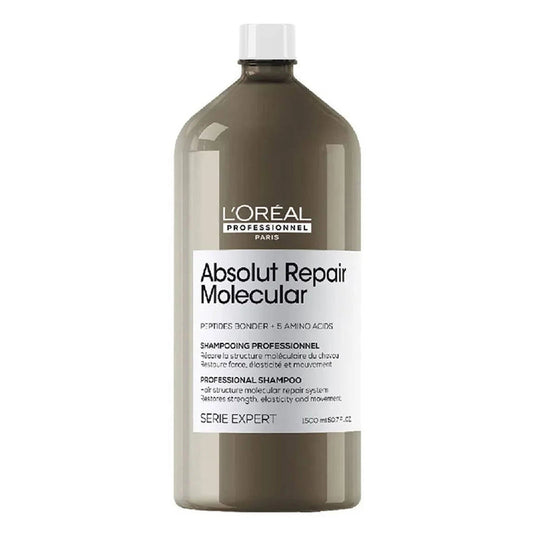 L'Oréal Professionnel Absolut Repair Molecular Shampoo 1500mL product image 1 - L'Oréal Professionnel salon hair care