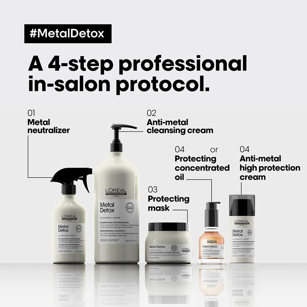 L'Oréal Professionnel Metal Detox Shampoo 1500mL product image 4 - L'Oreal Professional salon hair care