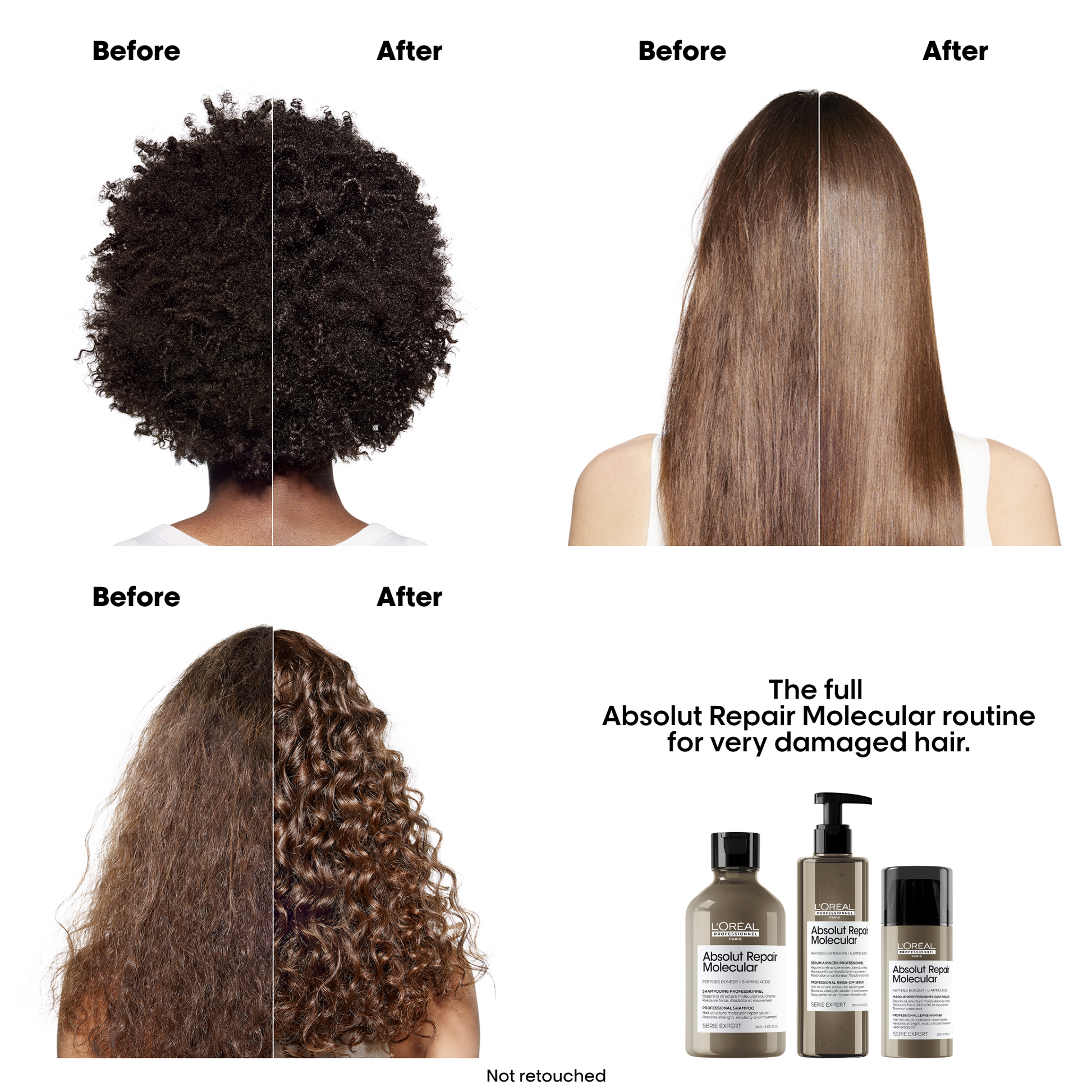 L'Oréal Professionnel Absolut Repair Molecular Trio Pack
