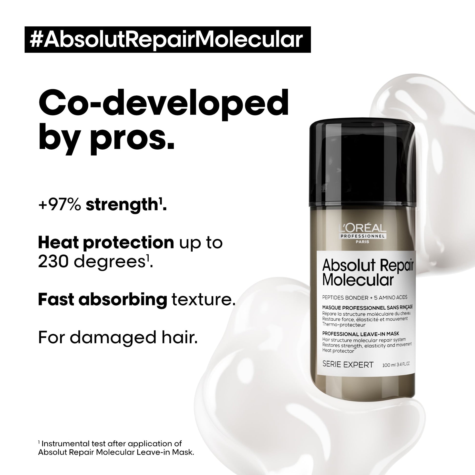L'Oréal Professionnel Absolut Repair Molecular Leave-in Mask 100ml