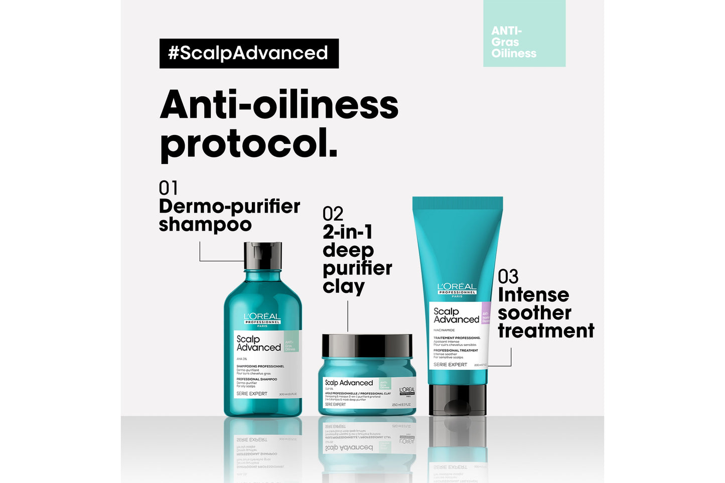 L'Oréal Professionnel Scalp Advanced Anti-Oiliness Mask 250ml