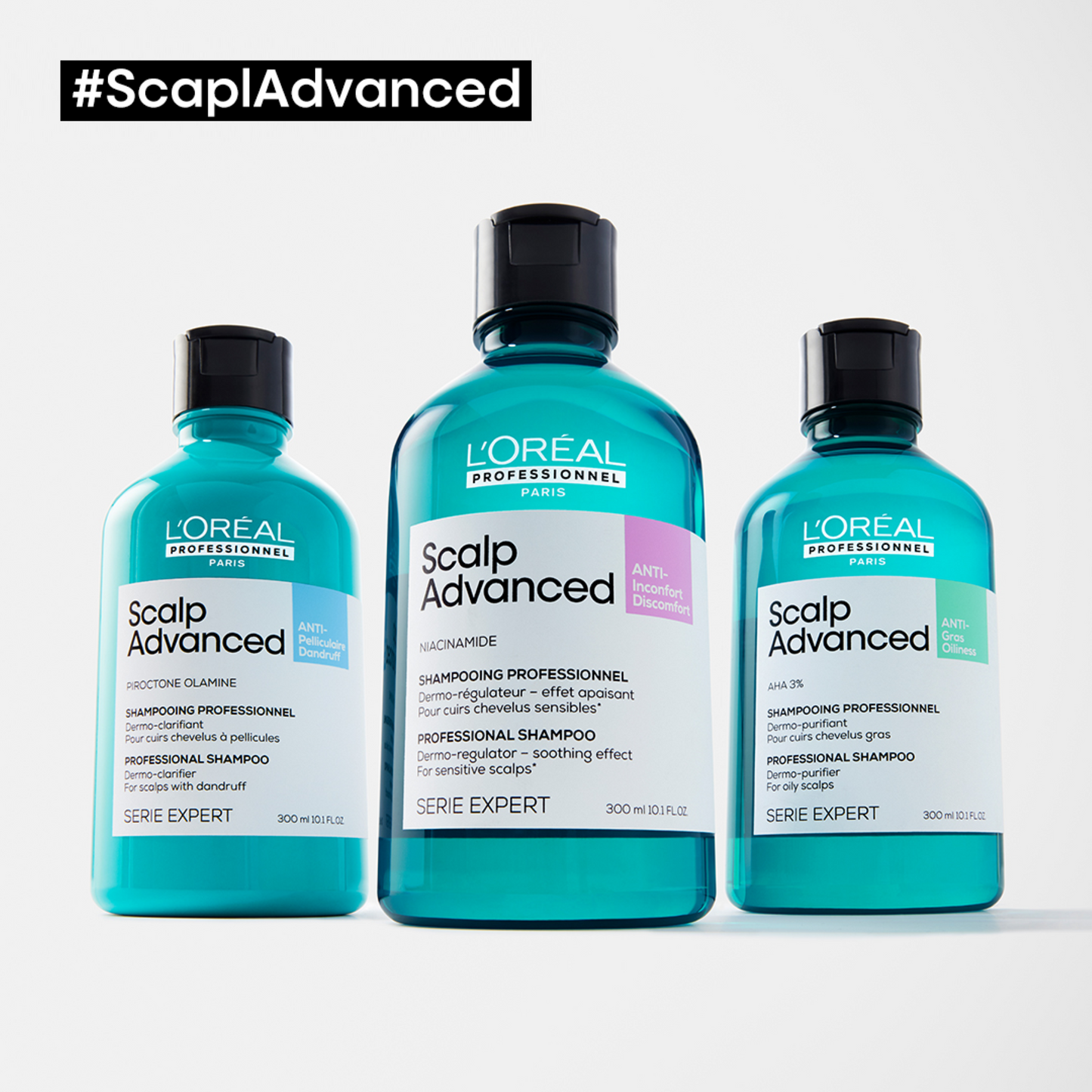 L'Oréal Professionnel Scalp Advanced Dandruff Shampoo 300ml
