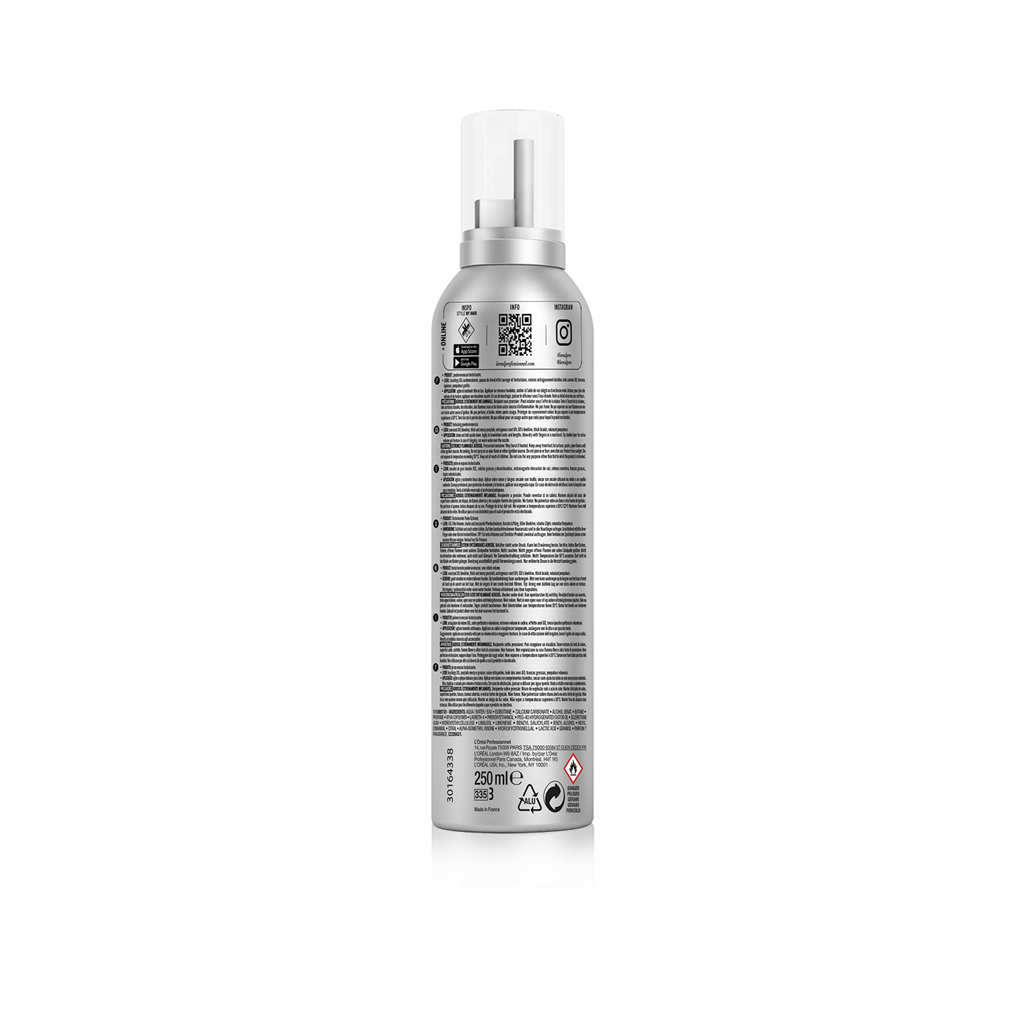 L'Oréal Professionnel Tecni Art Rebel Push Up 250ml