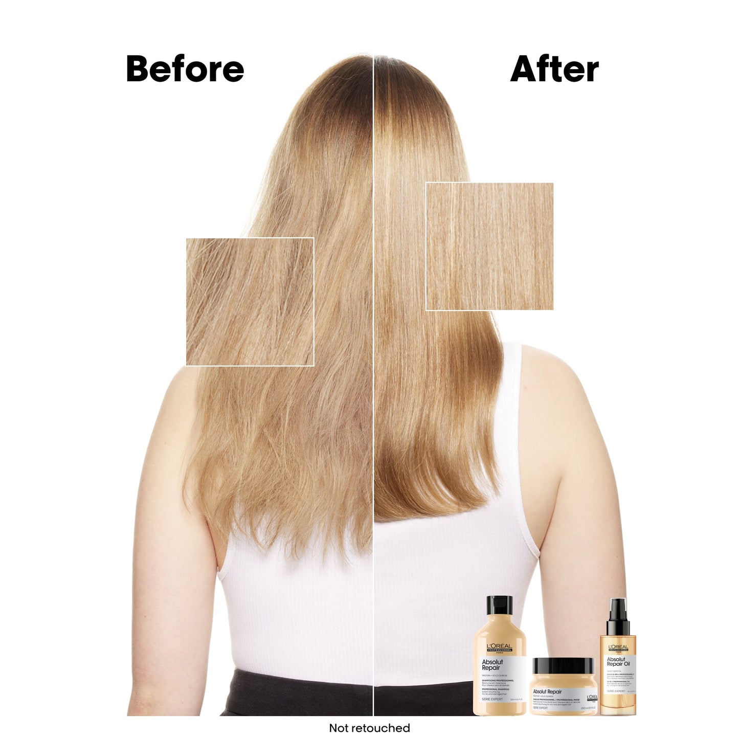 L'Oreal Professionnel Absolut Repair Shampoo 500ml Refill Pouch