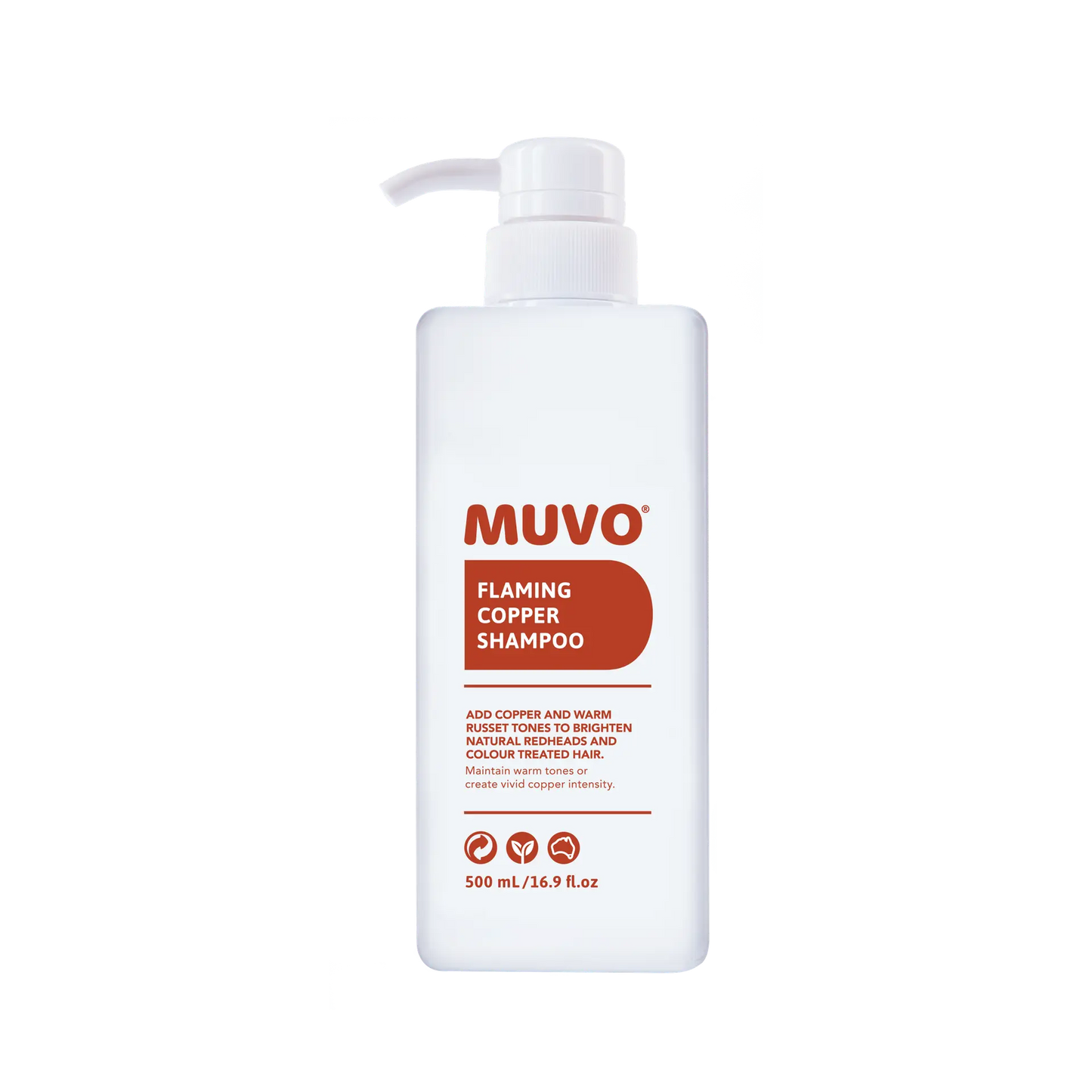 MUVO Flaming Copper Shampoo 500ml