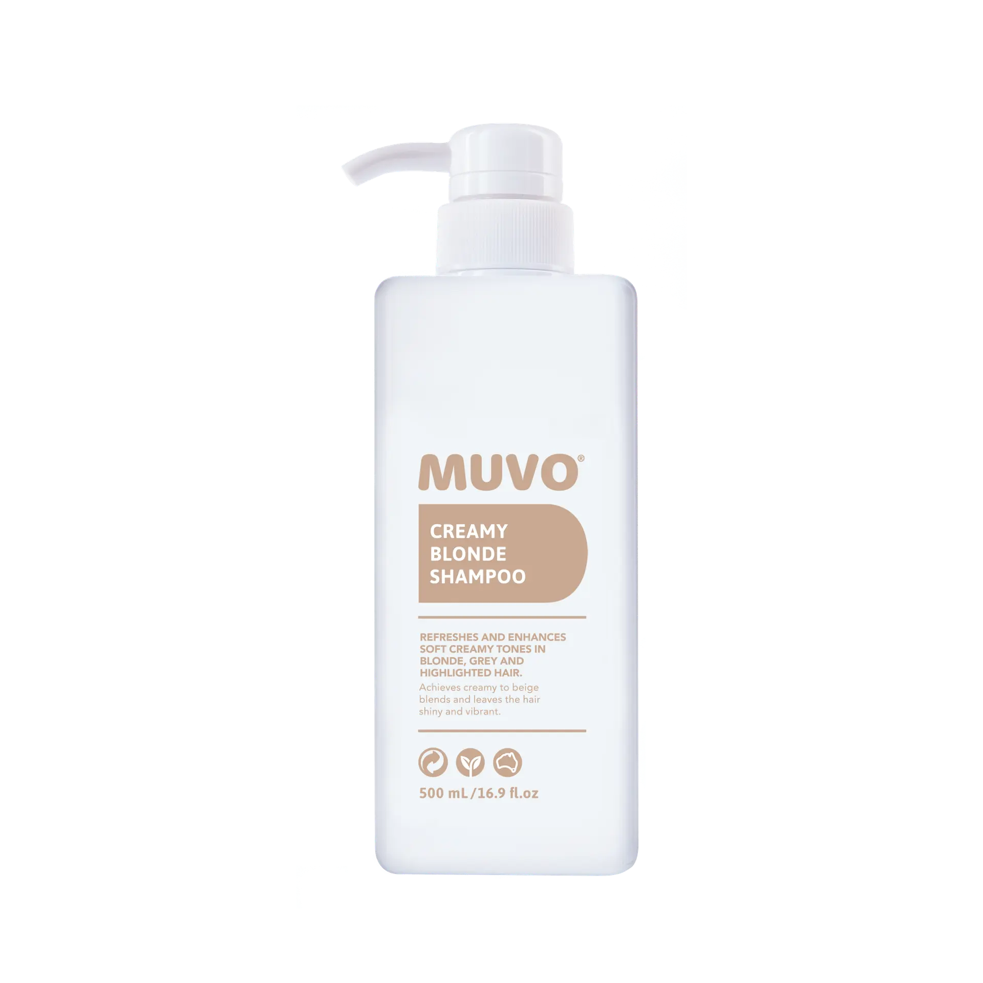 MUVO Creamy Blonde Shampoo 500ml — Muvo