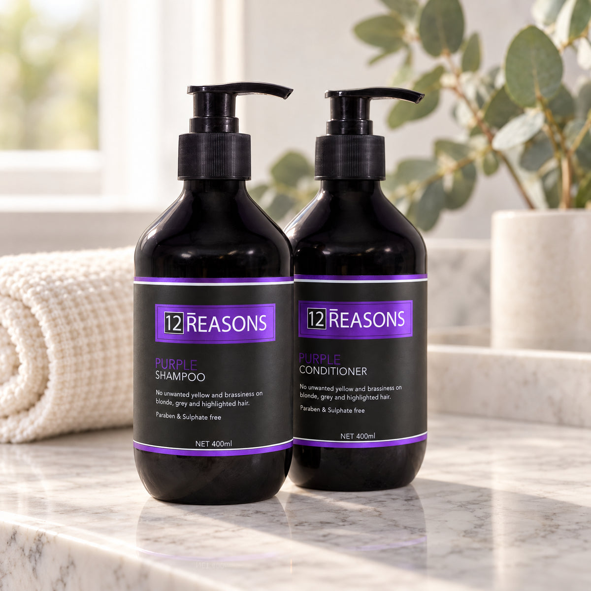12Reasons Purple Toning Duo 400ml