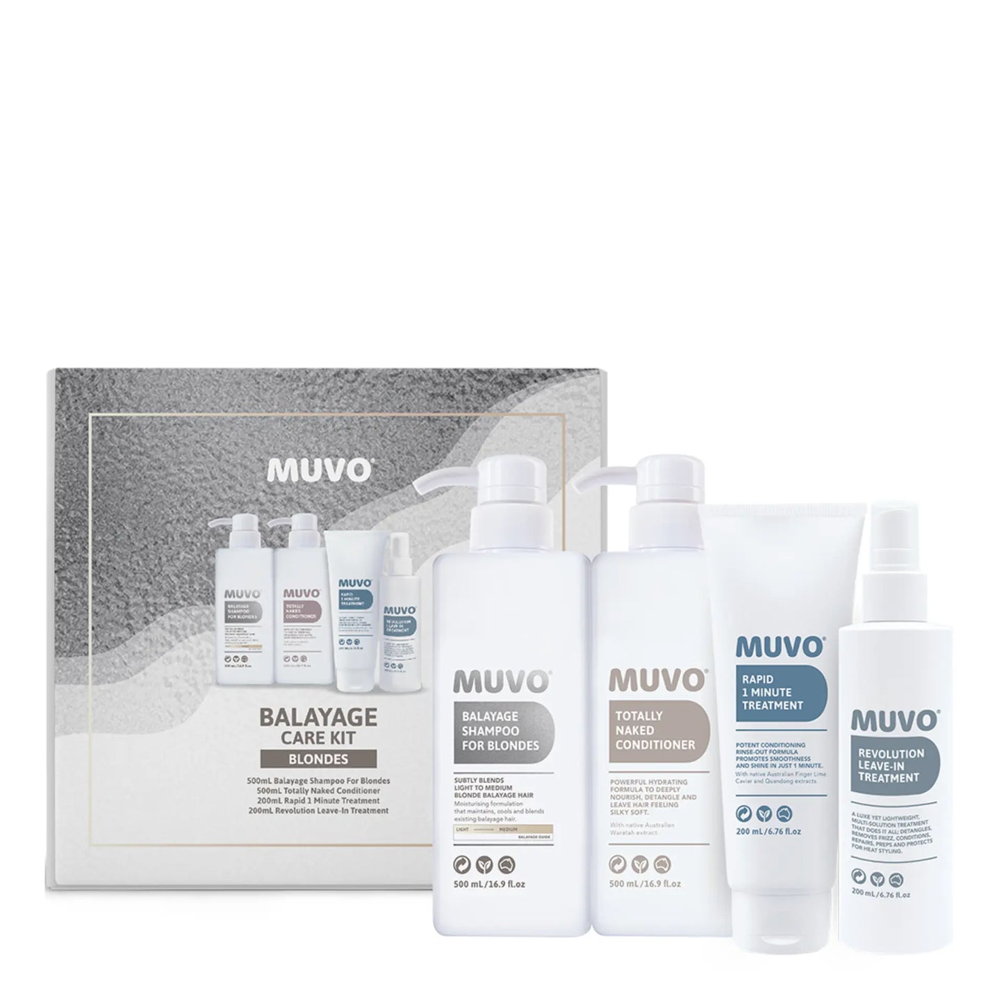 Muvo Balayage Care Kit For Blondes