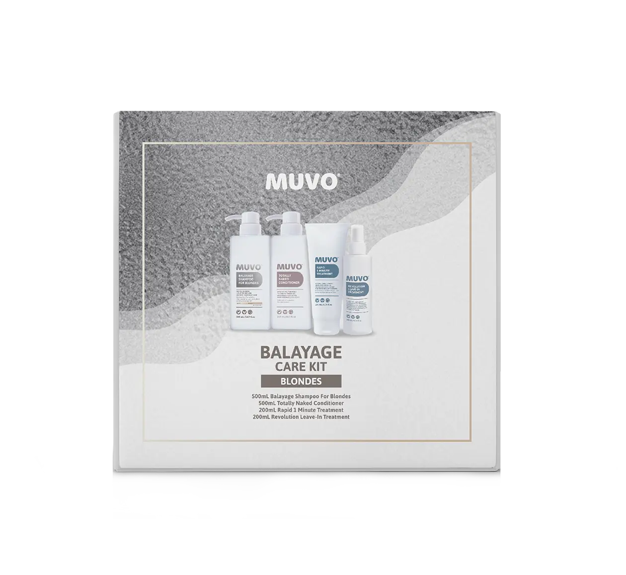 Muvo Balayage Care Kit For Blondes