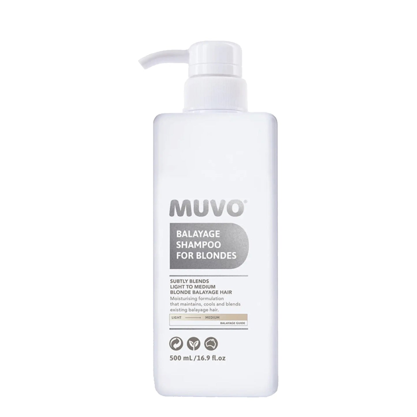 Muvo Balayage Shampoo For Blondes 500ml