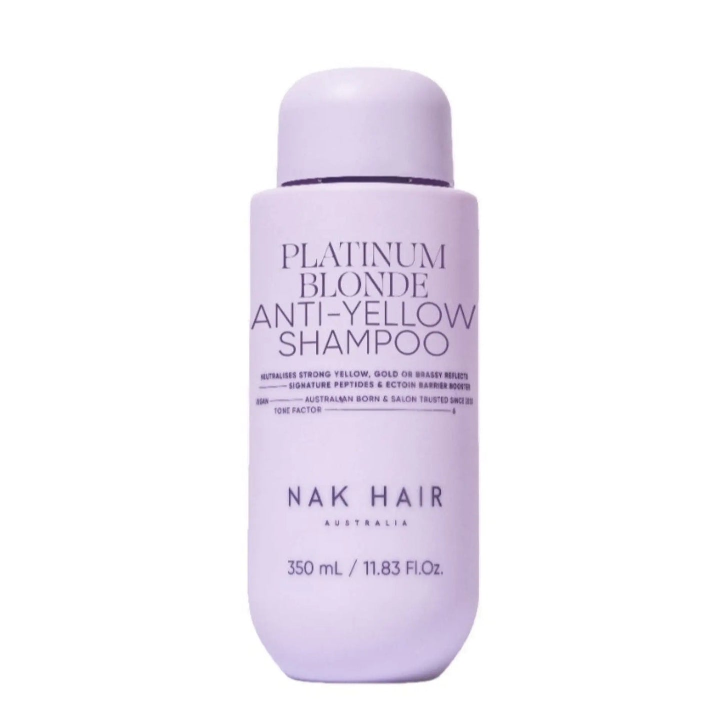 NAK Platinum Blonde Anti-Yellow Shampoo 350ml