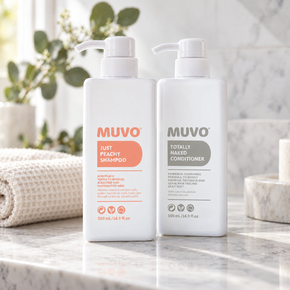 MUVO Colour Boost Duo (Just Peachy)