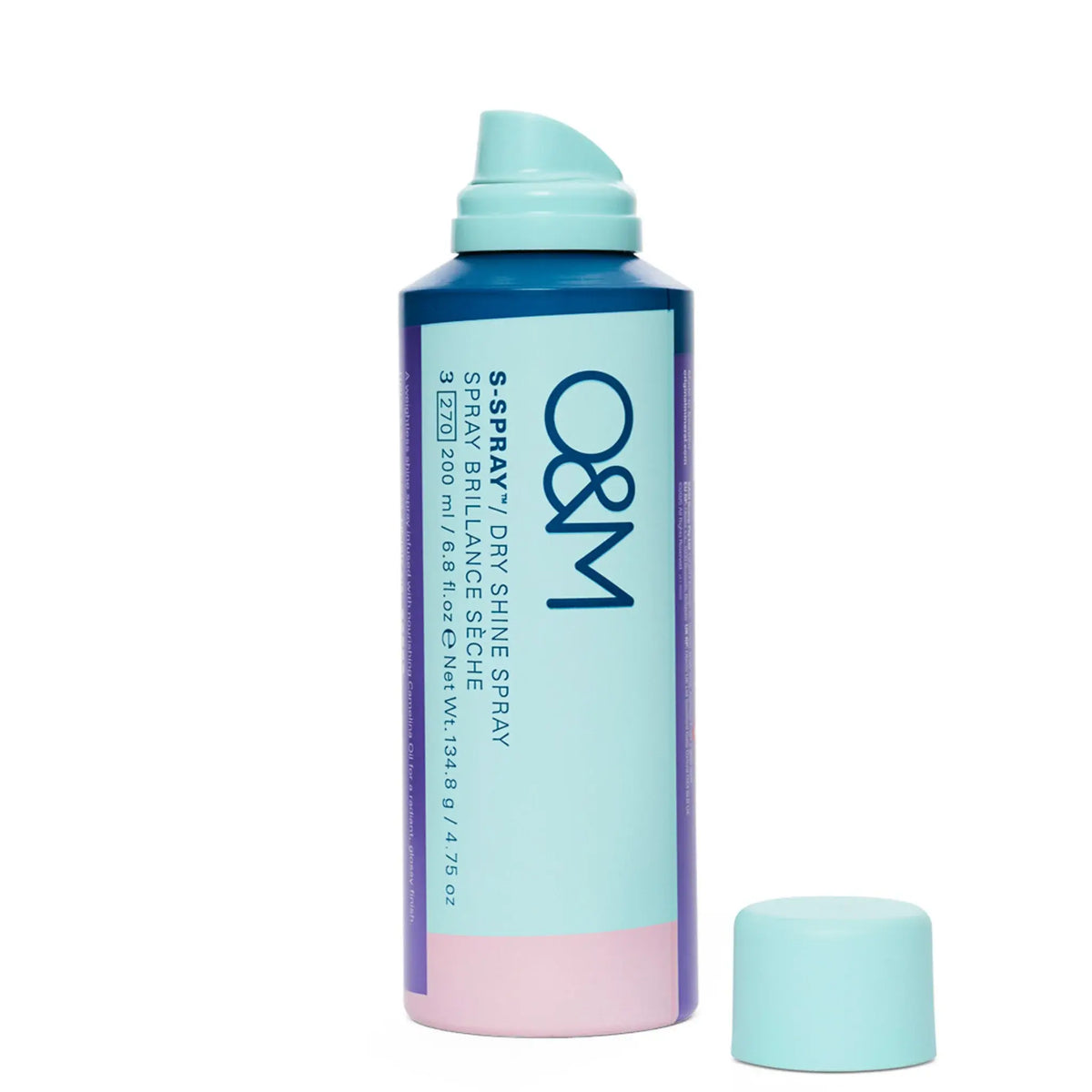 O&M S-Spray Dry Shine Spray 200ml – product image