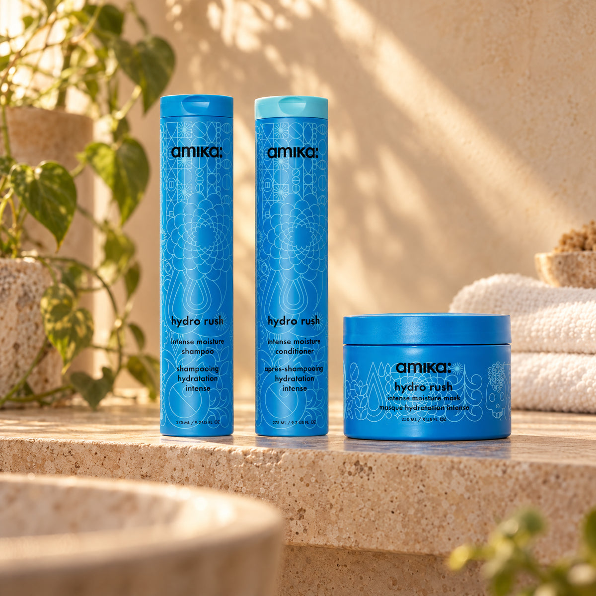 Amika Hydro Rush Intense Trio (Hydration)