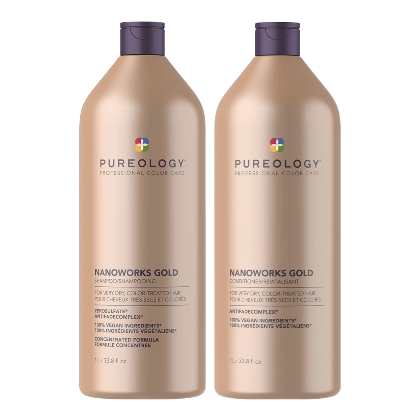 Pureology 1L Nanoworks Shampoo and Conditioner Bundle