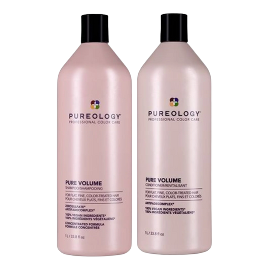 Pureology 1L Pure Volume Shampoo and Conditioner Bundle