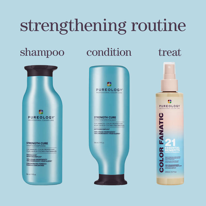 Pureology Strength Cure Daily Damage Protection Trio Bundle