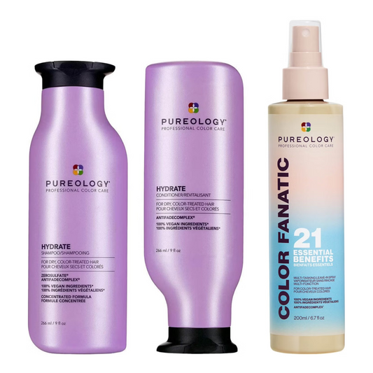 Pureology Hydrate Trio Bundle w/Color Fanatic Spray