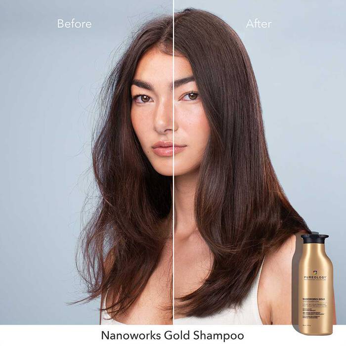 Pureology Nanoworks Gold Shampoo and Conditioner 266ml Bundle