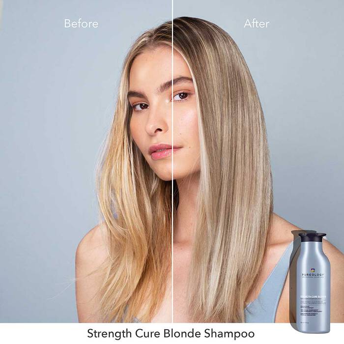 Pureology Strength Cure Blonde Purple Trio Bundle