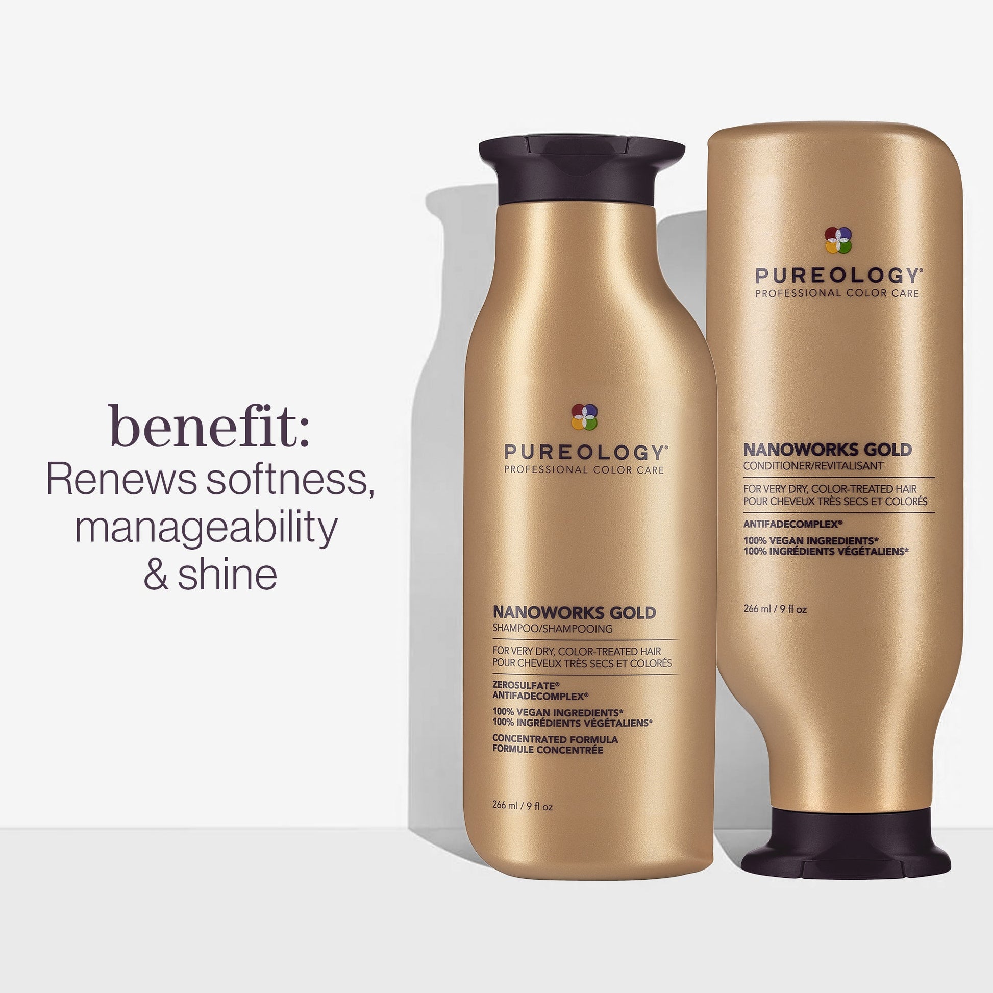 Pureology Nanoworks Gold Shampoo 266ml