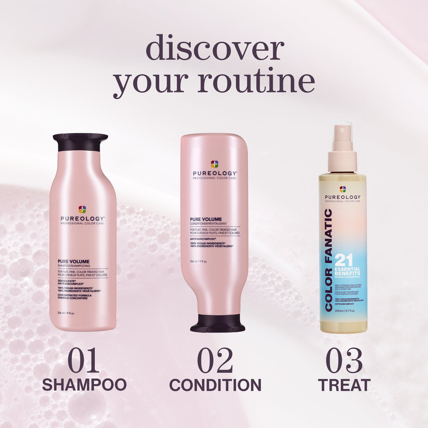 Pureology Pure Volume Shampoo and Conditioner Duo Bundle