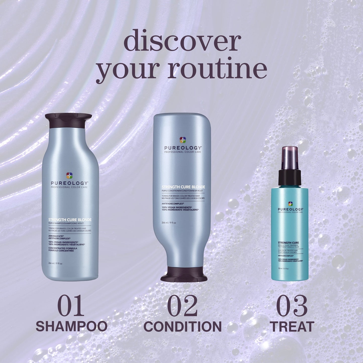 Pureology Strength Cure Blonde Purple Shampoo 266ml
