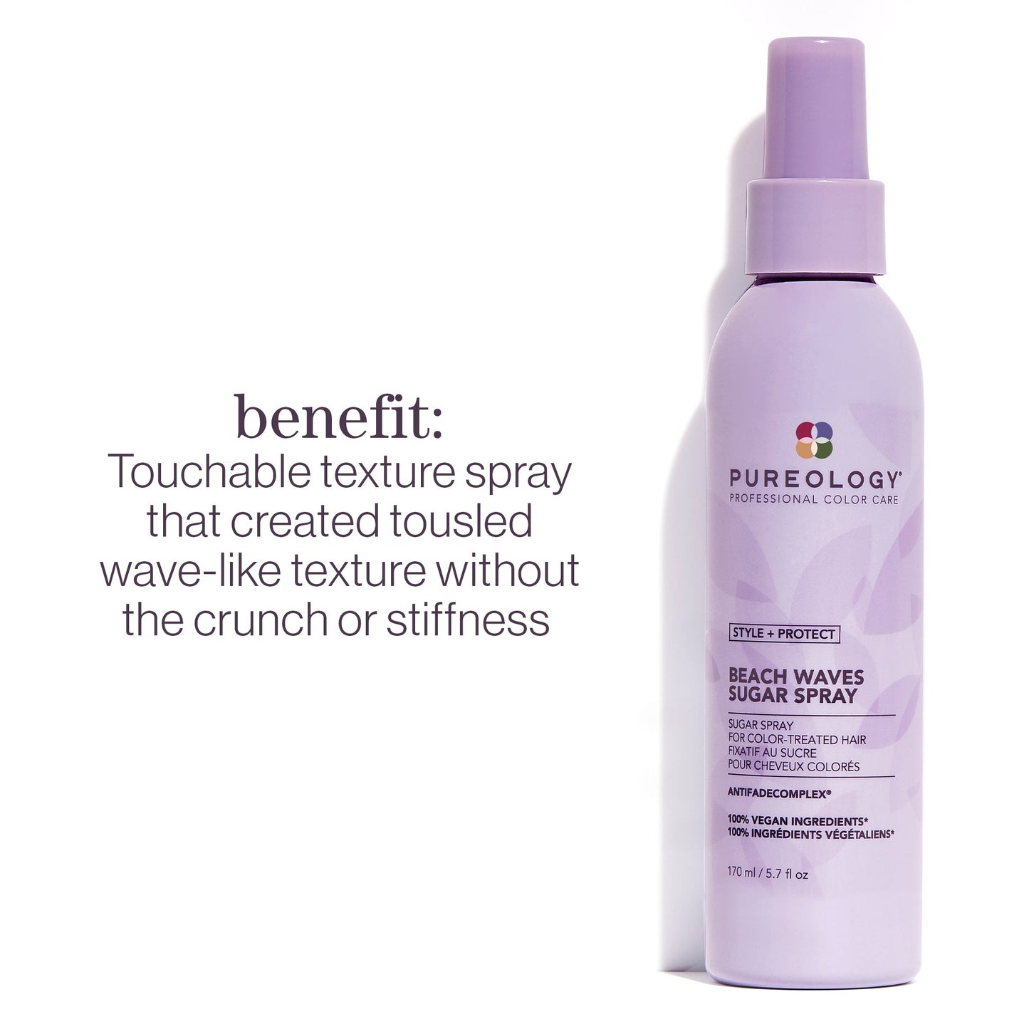Pureology Style + Protect Beach Waves Sugar Spray 170ml