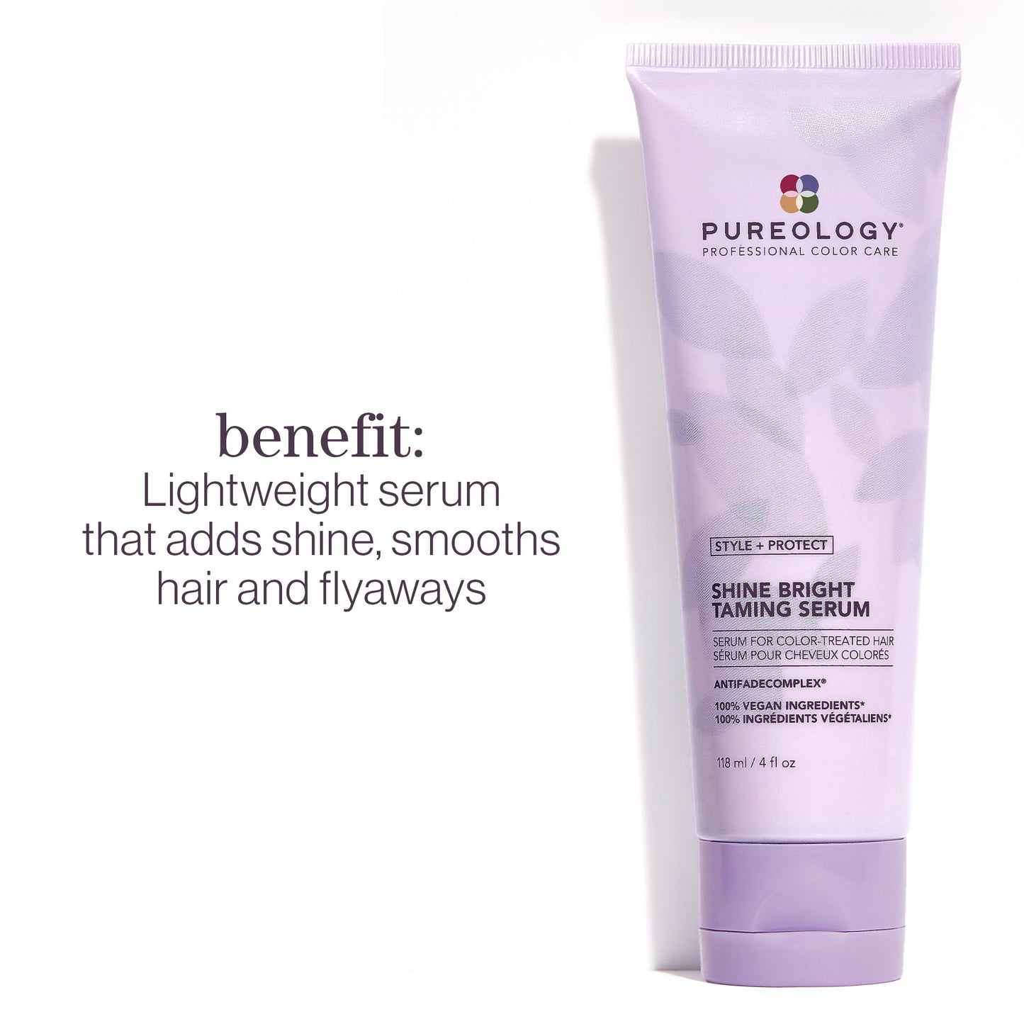 Pureology Style + Protect Shine Bright Taming Serum 118ml