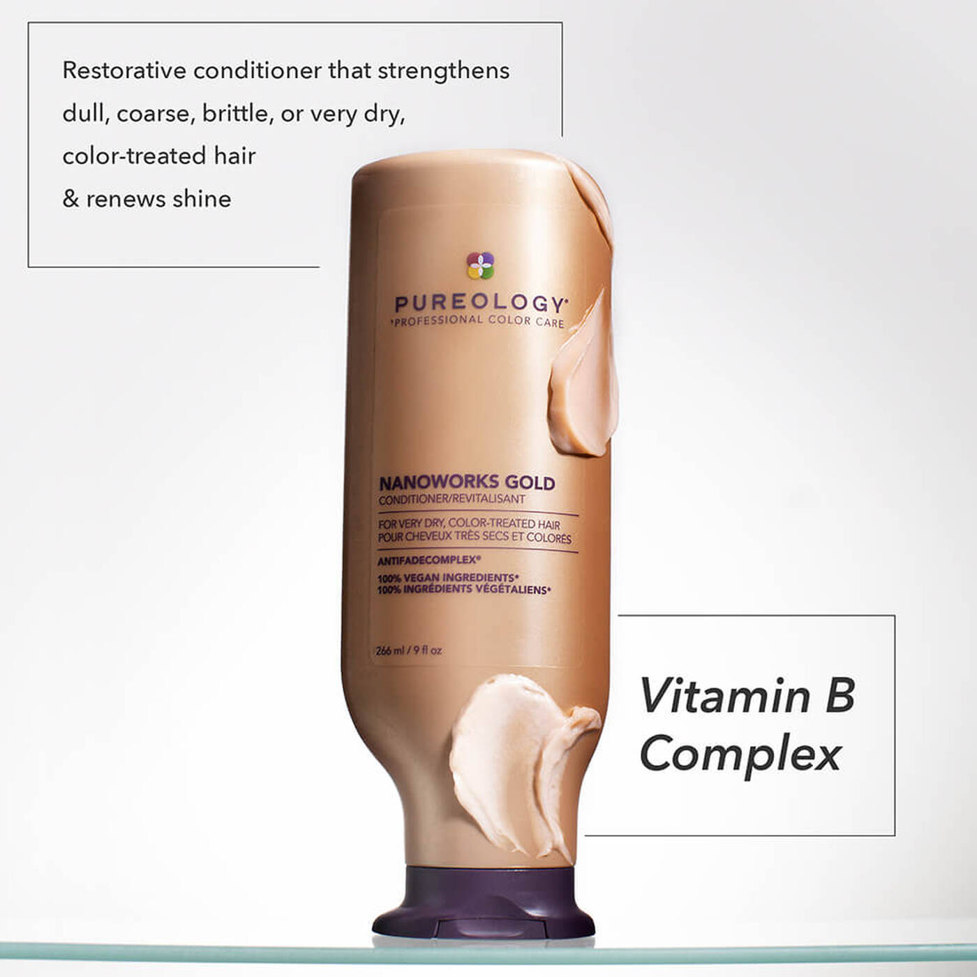 Pureology Nanoworks Gold Shampoo and Conditioner 266ml Bundle