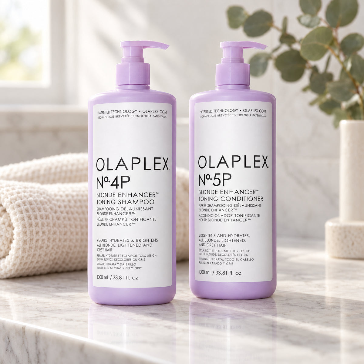 Olaplex Blonde Toning 1L Duo (No.4P + No.5P)