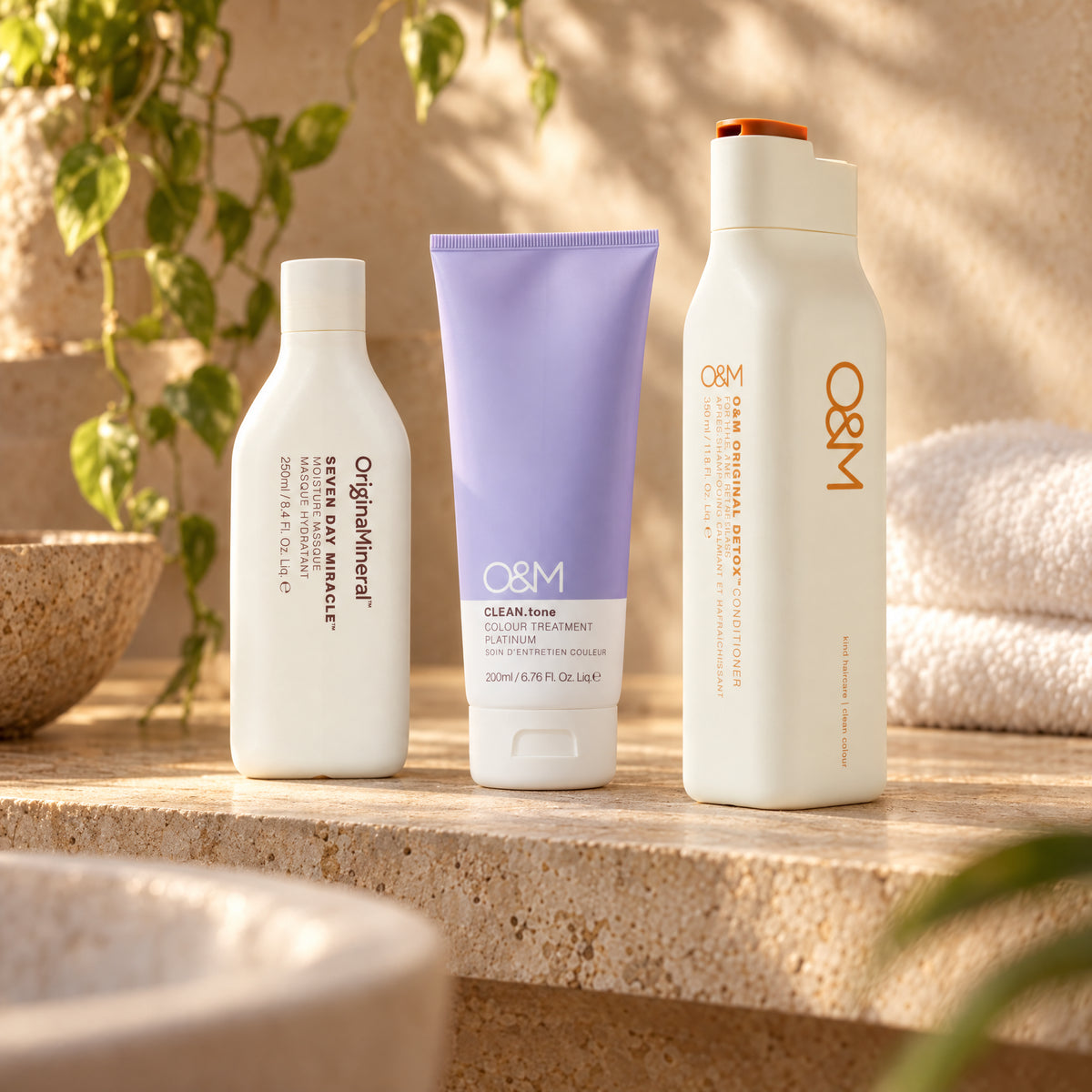O&M Clean.Tone Blonde Trio