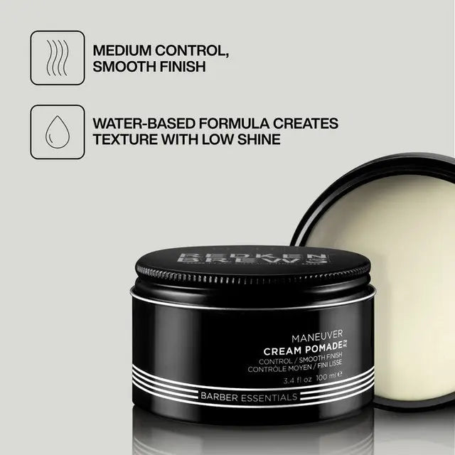 Redken Manoeuvre - Cream Pomade - Smooth Finish —  — Image 2