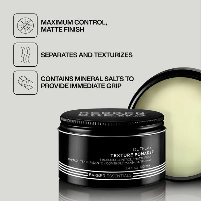 Redken Outplay Texture Pomade - Matte Finish —  — Image 2