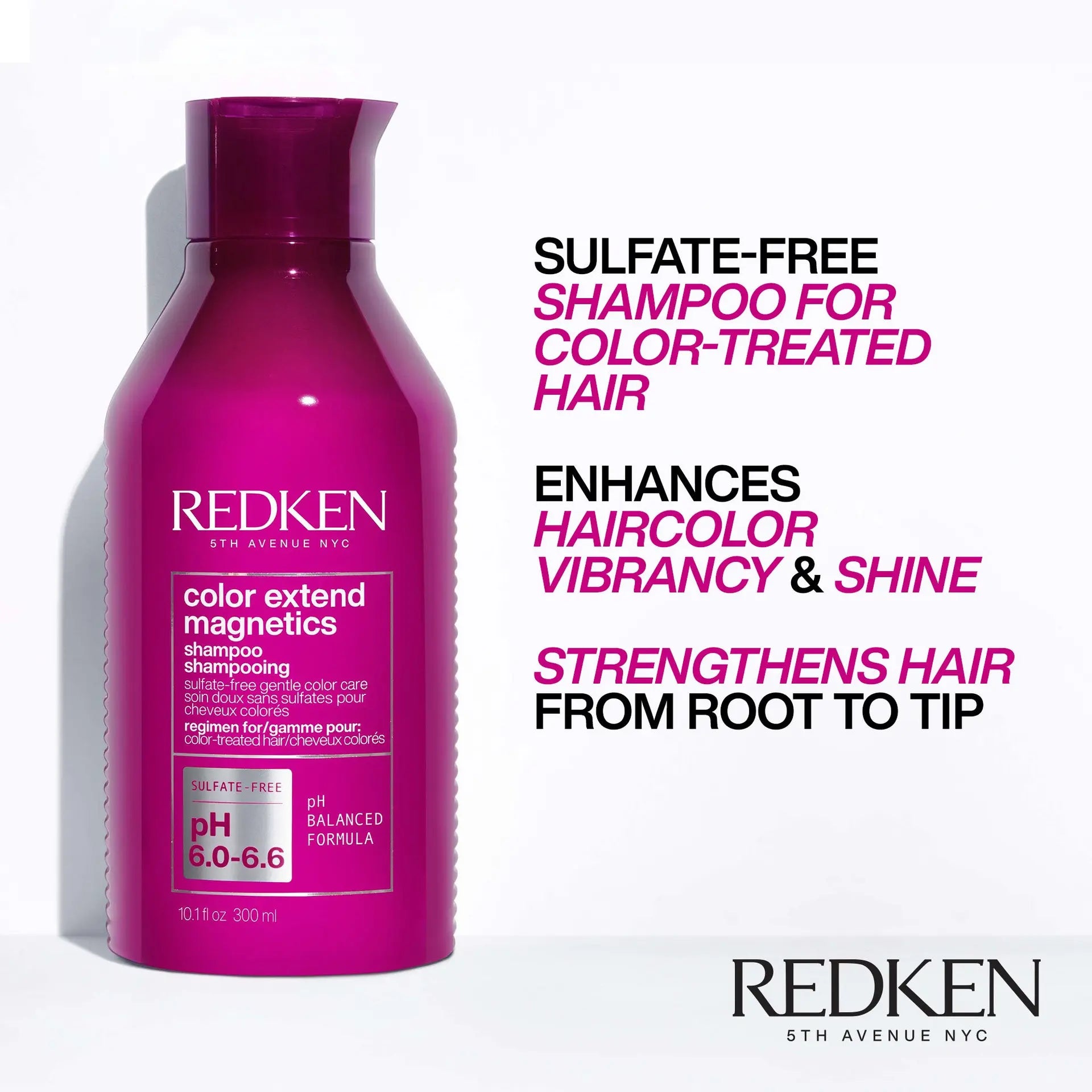 Redken Color Extend Magnetics Sulfate-Free Shampoo 300ml —  — Image 4