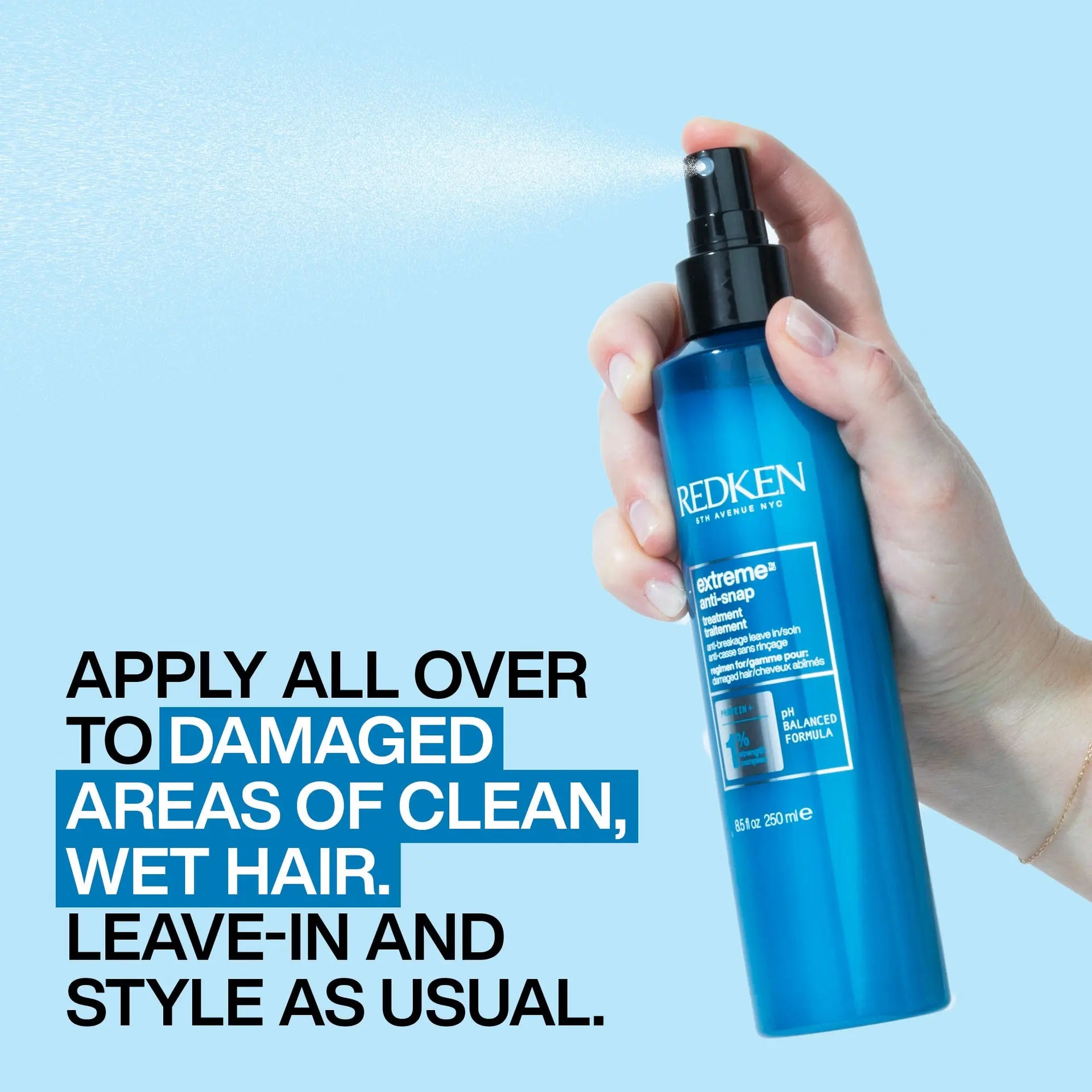 Redken Extreme Anti-snap Leave-In Treatment 250ml —  — Image 5