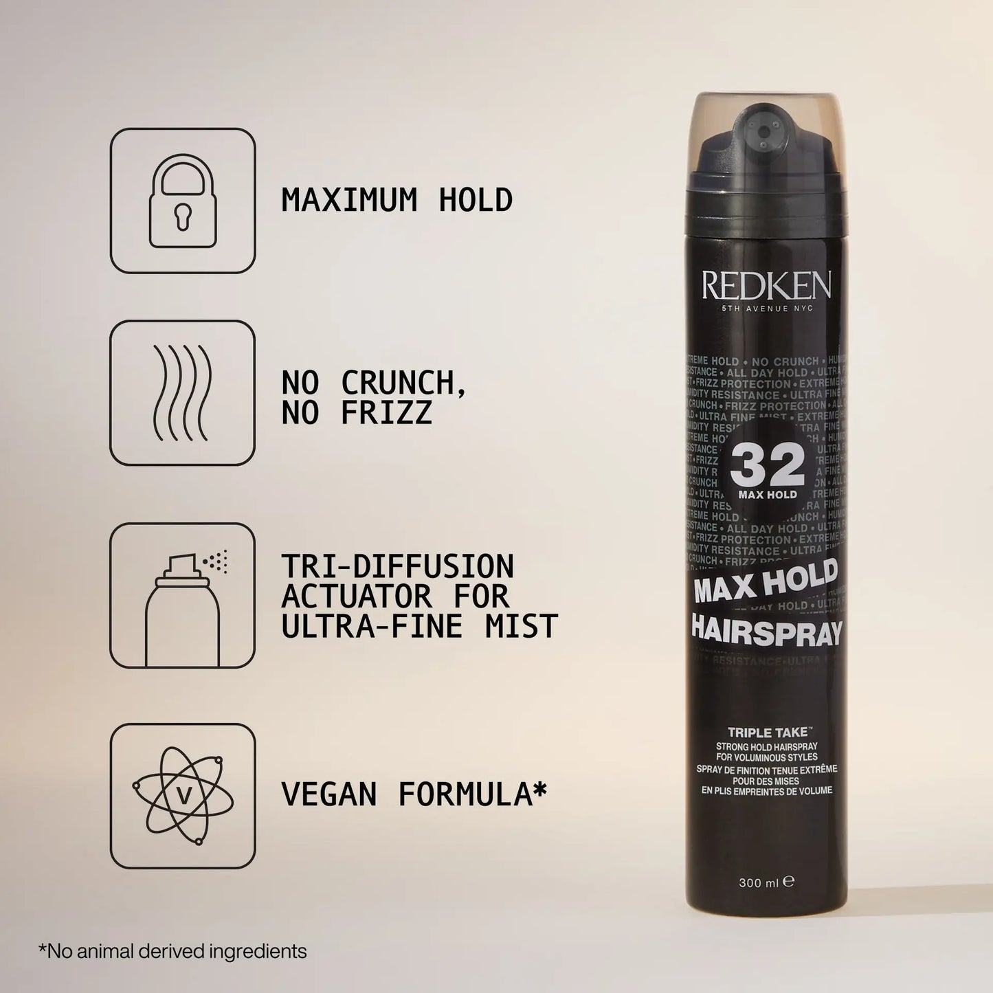 Redken Max Hold Hairspray 270g —  — Image 6