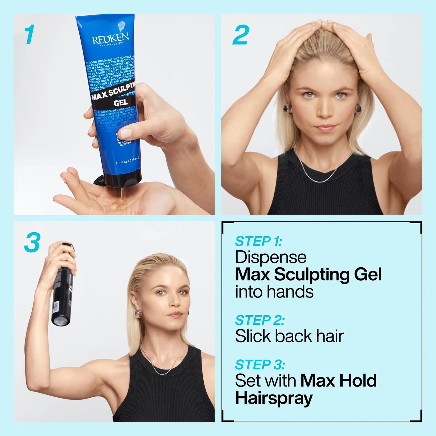 Redken Max Sculpt Gel 250ml —  — Image 3