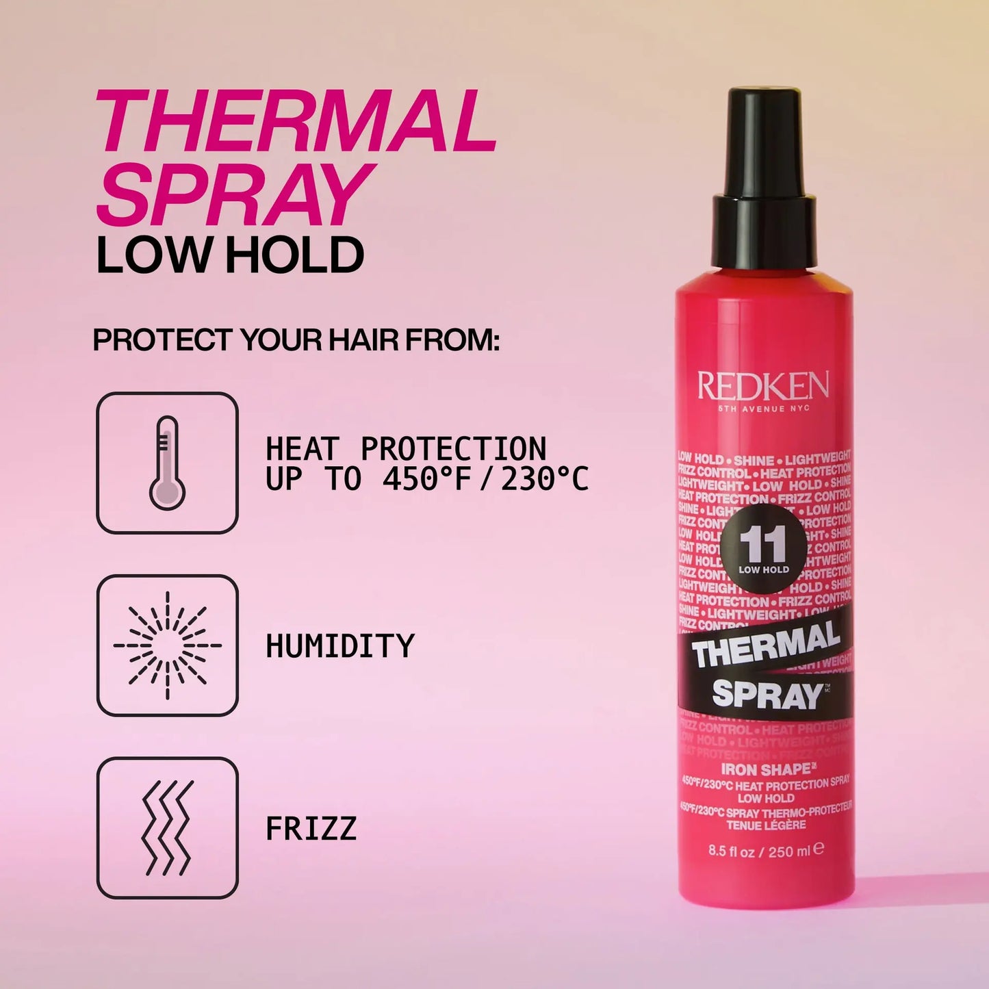 Redken Thermal Spray Low Hold 250ml —  — Image 5