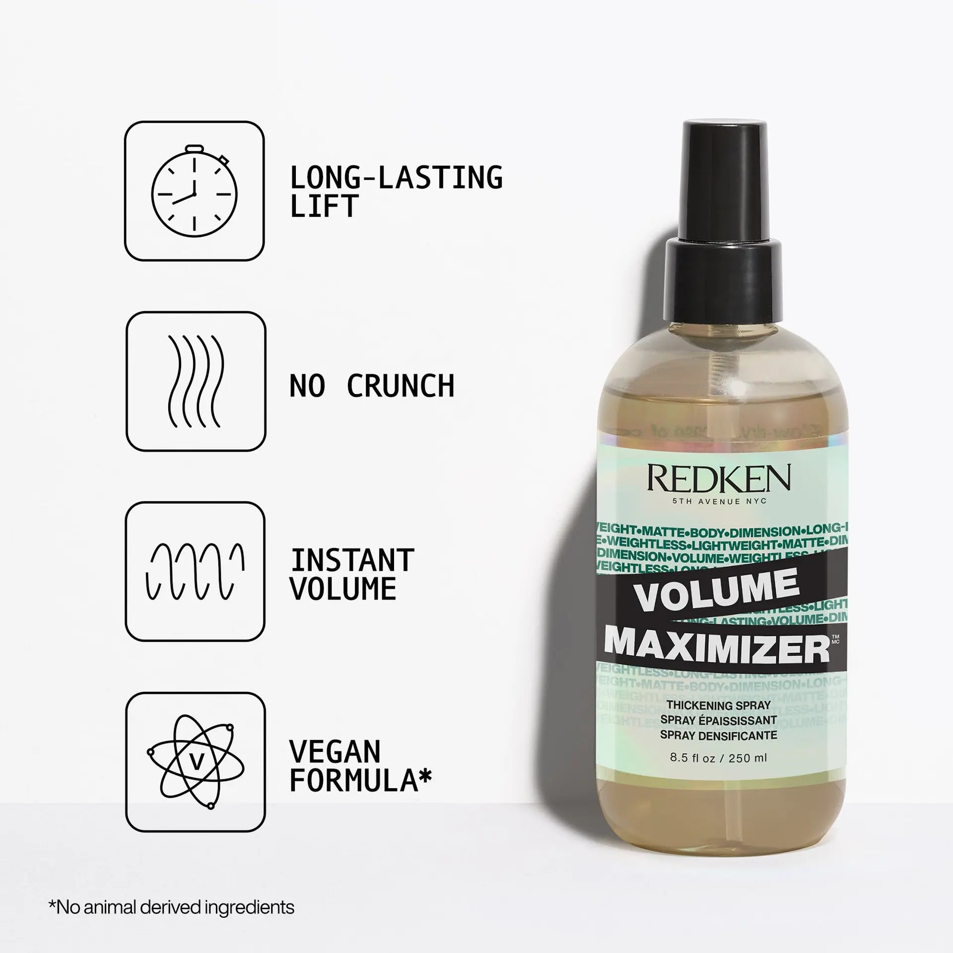 Redken Volume Maximizer Thickening Spray 250ml —  — Image 4