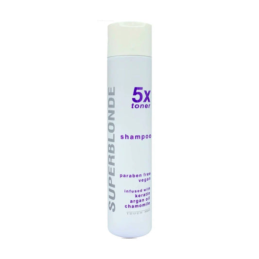 SUPERBLONDE 5X SHAMPOO 300ML TOUCH - Nav's Hair