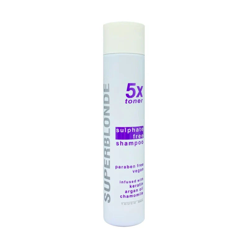 SUPERBLONDE 5X SULFATE FREE SHAMPOO 300ML TOUCH - Nav's Hair