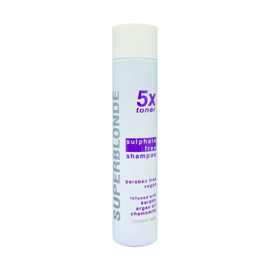 SUPERBLONDE 5X SULFATE FREE SHAMPOO 300ML TOUCH - Nav's Hair
