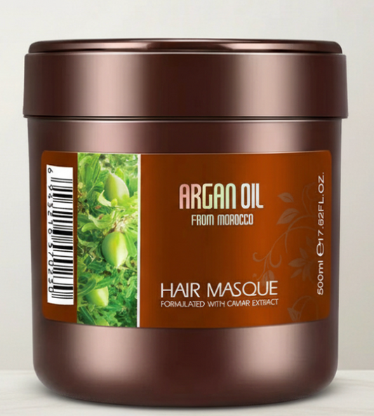 Argan Oil From Morocco Hair Masque 500ml product image 1 - Nuspa salon hair care