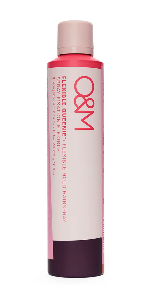 O&M O&M Flexible Queenie Flexible Hold Hairspray 300ml - Salon - Product Image 2
