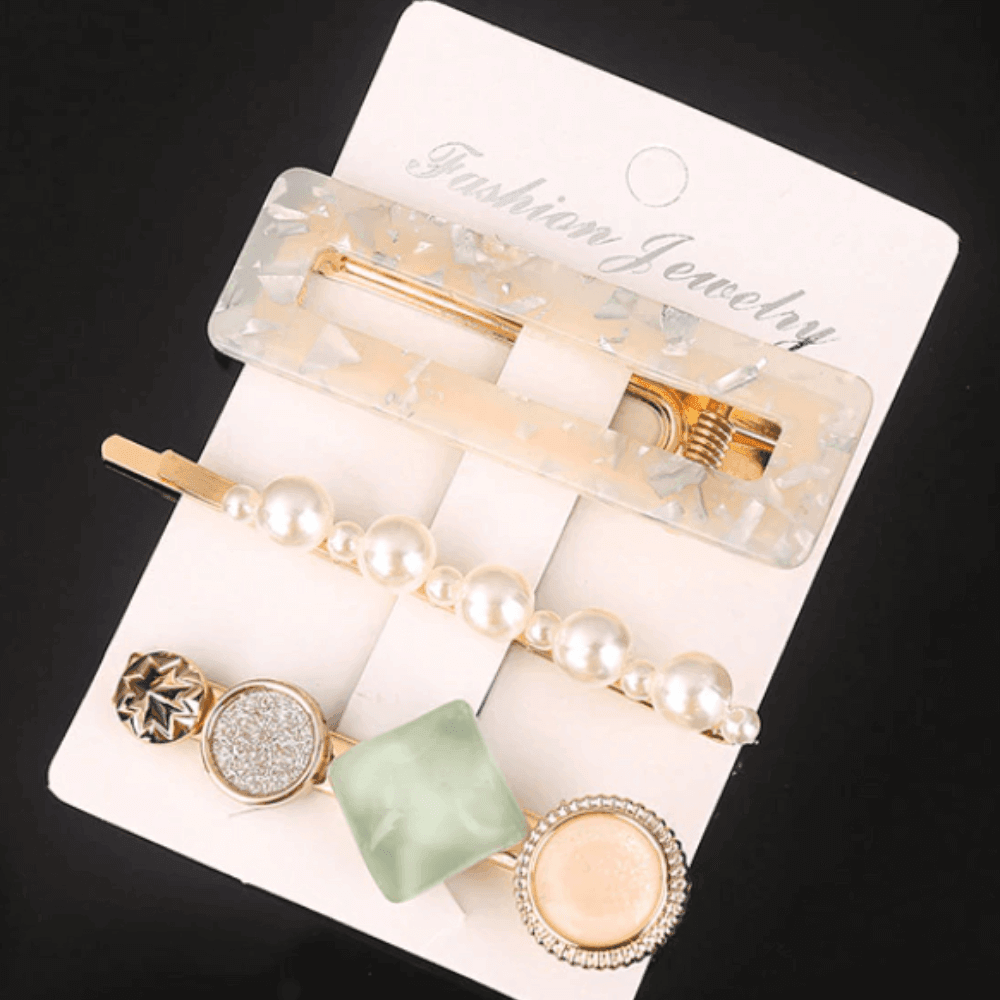 Vintage Hollow Hair Clips - Nav's Hair