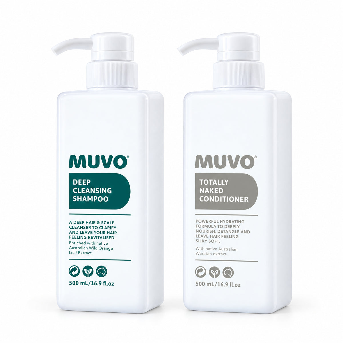 MUVO Deep Cleanse & Condition Duo