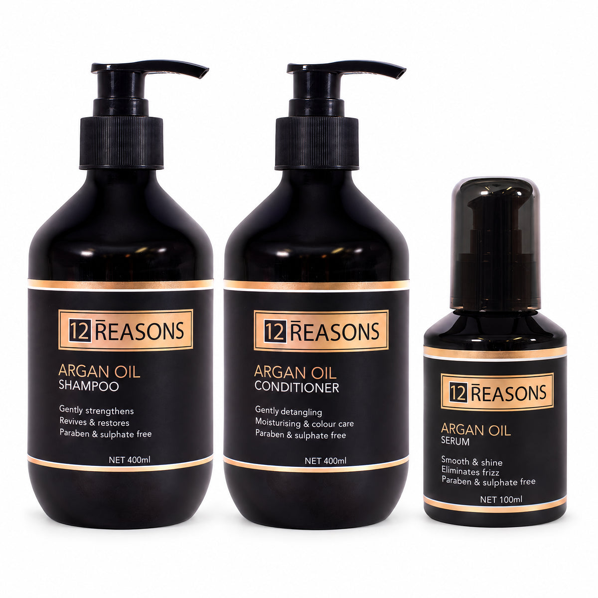 12Reasons Argan Oil Trio 400ml